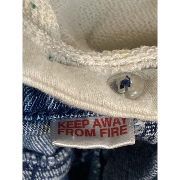 Vintage ZARA BABY GIRL x PINK PANTHER Terry Hood Denim Jacket 9-12m - Picture 13 of 16